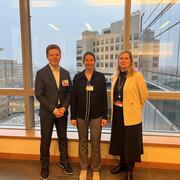 Dr. Luke Chatburn, Dr. Basia Wegiel and Dr. Jessica Cassavaugh