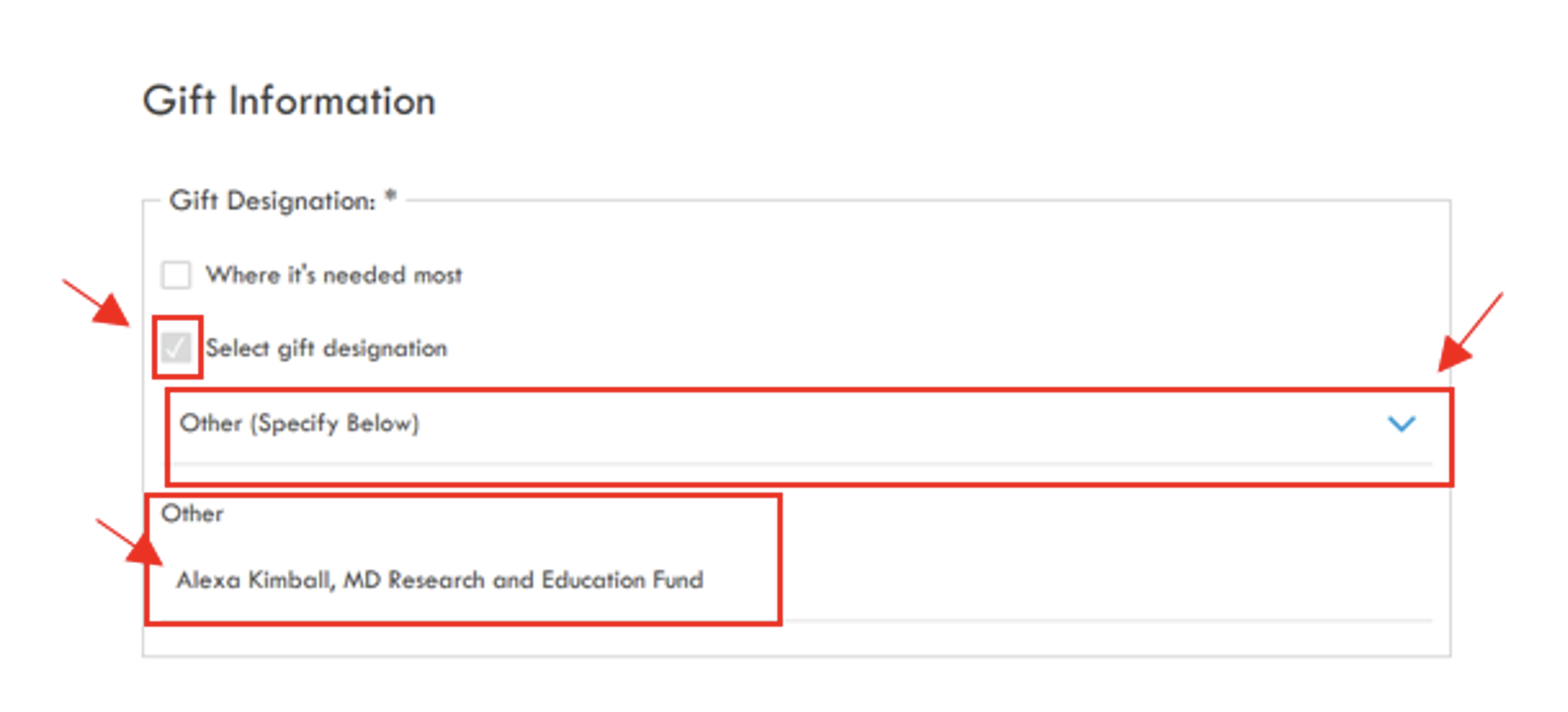 Donate by CC