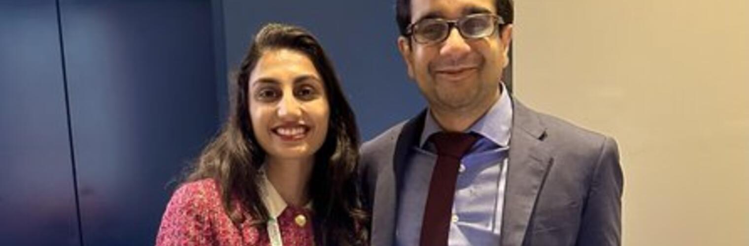 Anjali Bhatla and Rishi Wadhera, AHA 2024